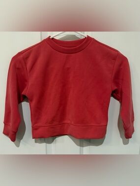 Coral Crewneck Kids Sweatshirt